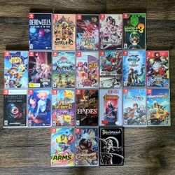 Nintendo Switch Games ($15-100)