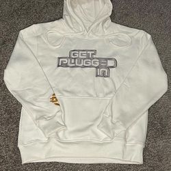 Get Plugged In Embroidered Hoodies 