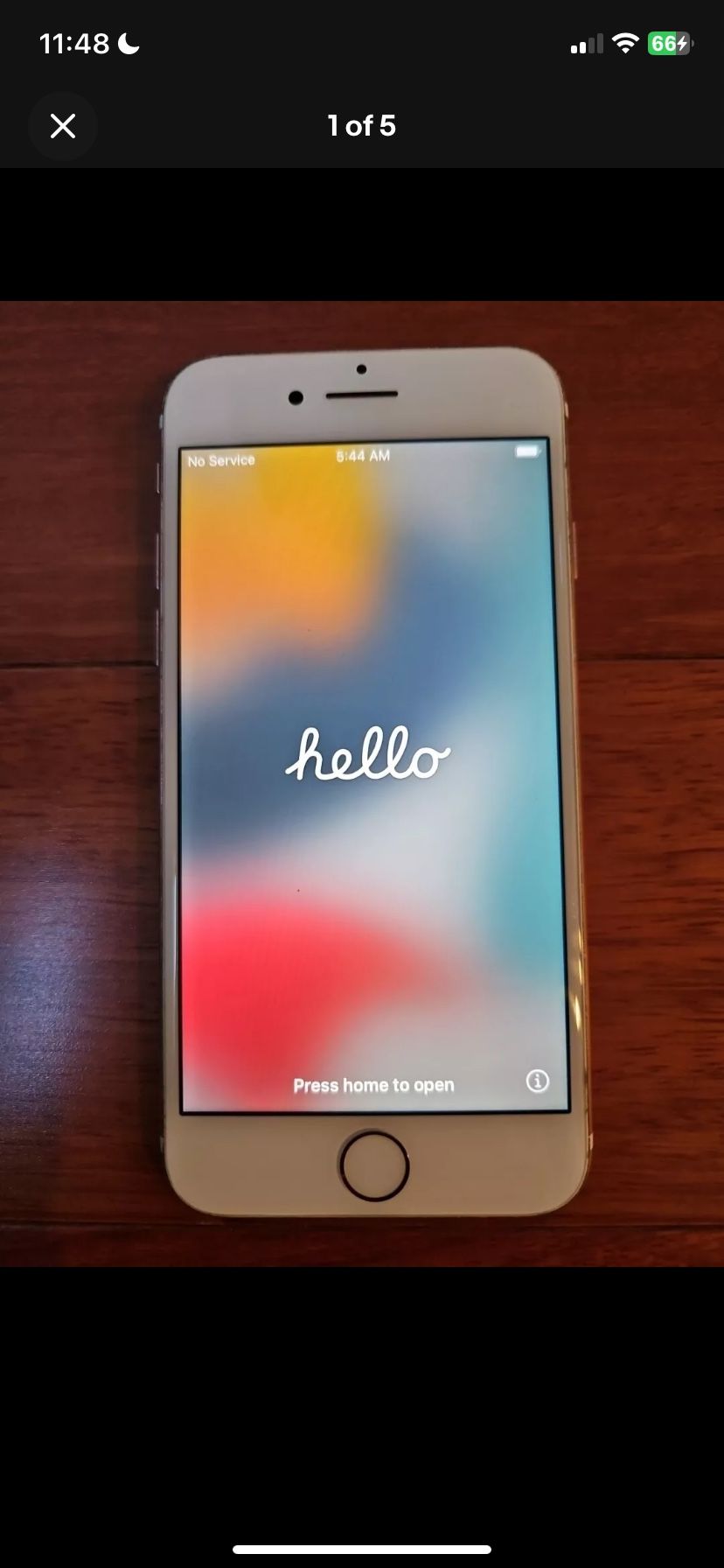 Apple iPhone 7 - A1660 - Pink White Touchscreen Smartphone - Rose Gold - Works Great 32 GB - Cellphone Device