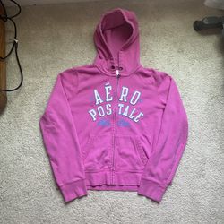 pink aéropostale zipup