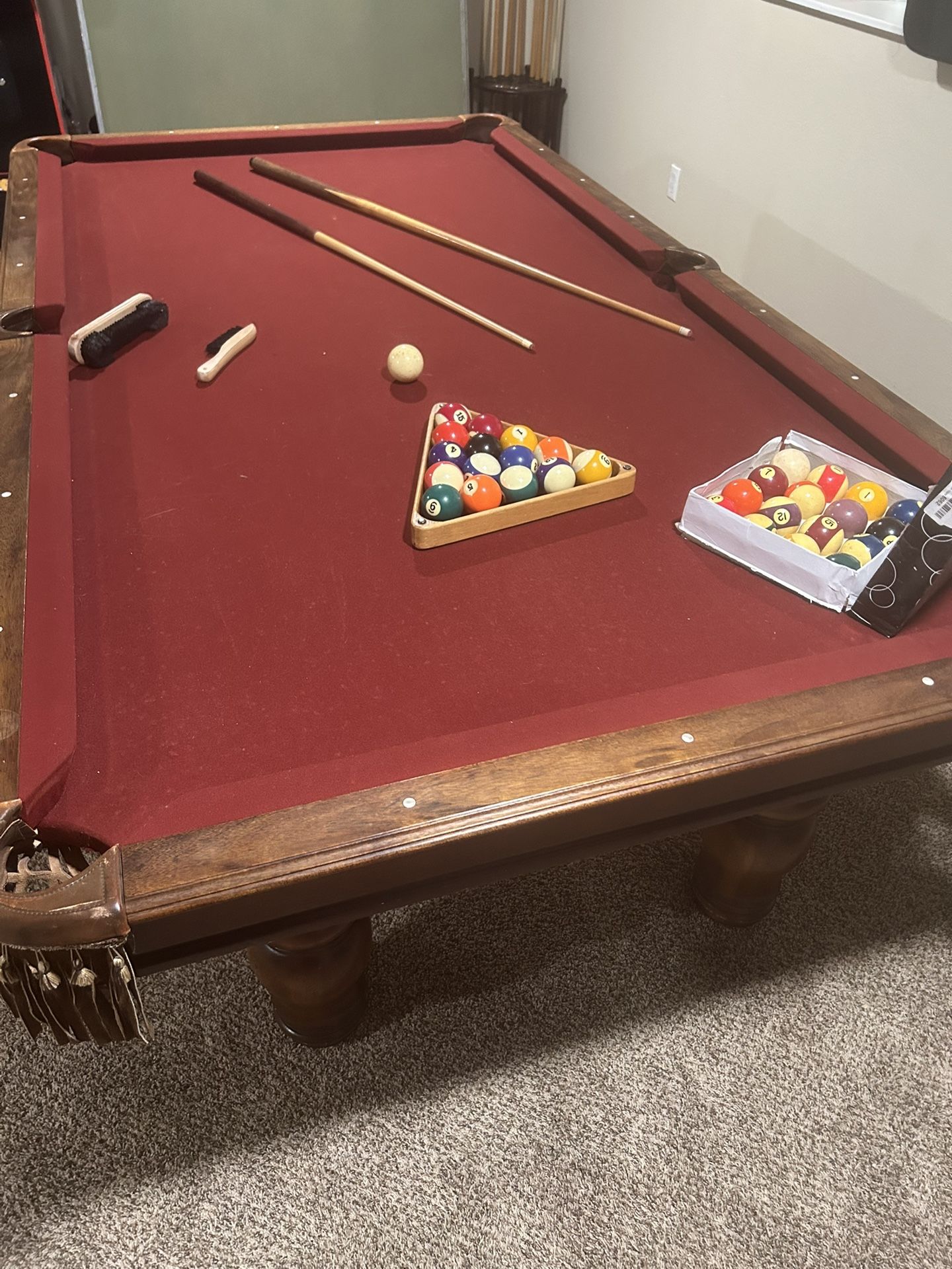 Pool Table W/ Ping Pong Table Top