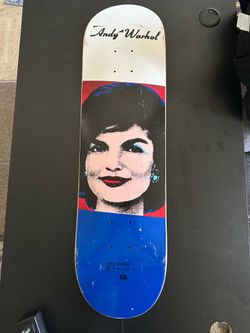 Rare Alien Workshop × Andy Warhol “Jackie” Iconic Collection Skateboard Deck (2011/2012)