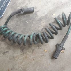 truck trailer brake line air hose freightliner  and chains