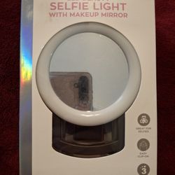 Selfie Light With Makeup Mirror-Vivitar