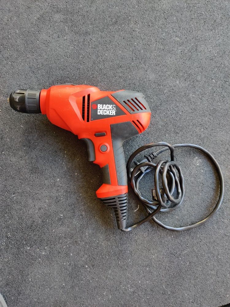 BLACK+DECKER Electric Drill, 3/8-Inch, 4-Amp (BDEDMT) for Sale in West  Hollywood, CA - OfferUp