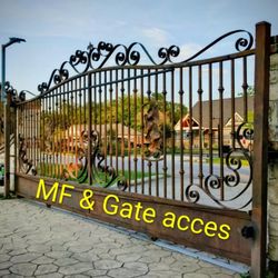 Grought Iron Fences And Gates Fabrication 