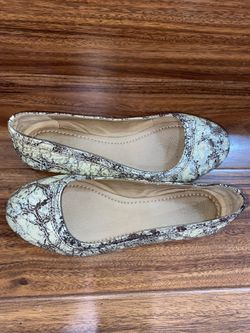 Frye Marble Print Flats. Size 1 Youth