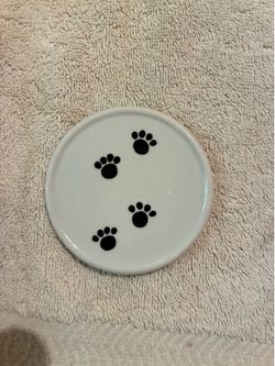 Vintage Ceramic Cat Mug Replacement Lid/Coaster