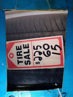 TIRE 225 60 15 each ELMOFLES