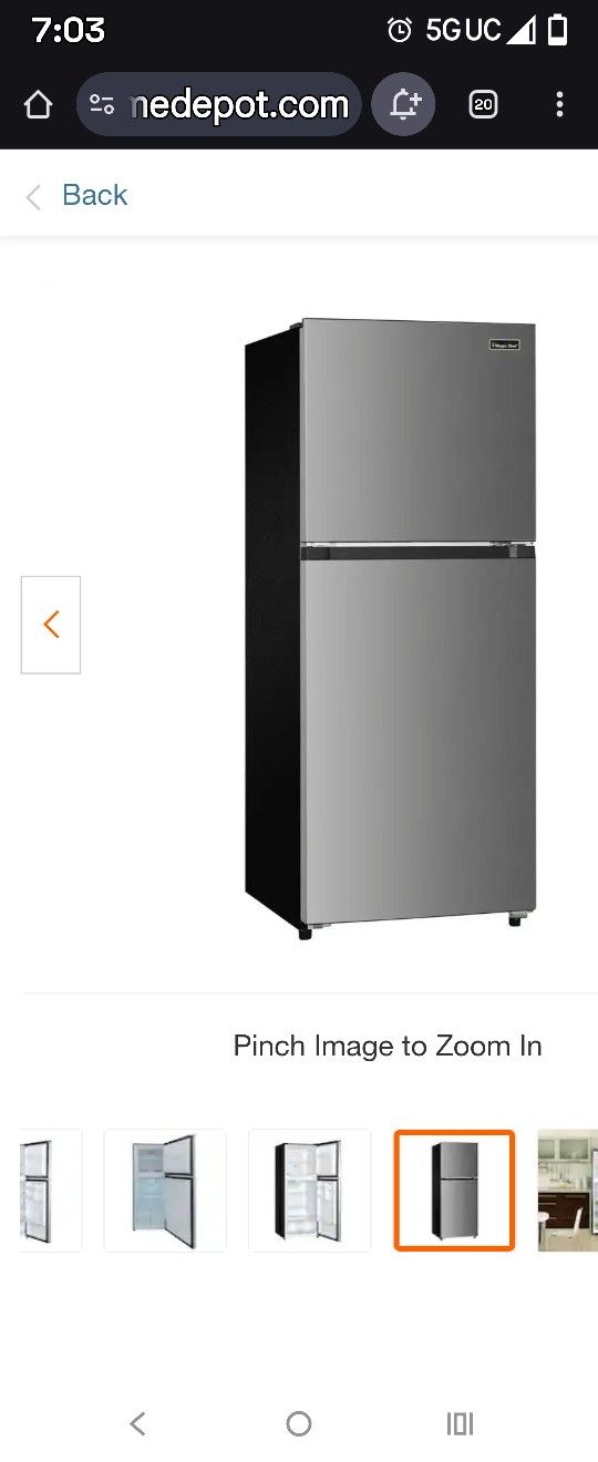 Magic Chef  Refrigerator 