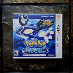 Pokémon Alpha Sapphire (still in case)