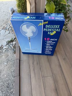 Beautiful pedestal Fan.  (New)