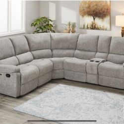 Living Room Sofa With Recliners