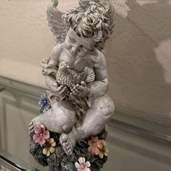 Elegant Angel - Dove Indoor/ Outdoor Statue Coffee Table