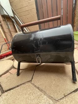 Small BBQ charcoal grill good for camping