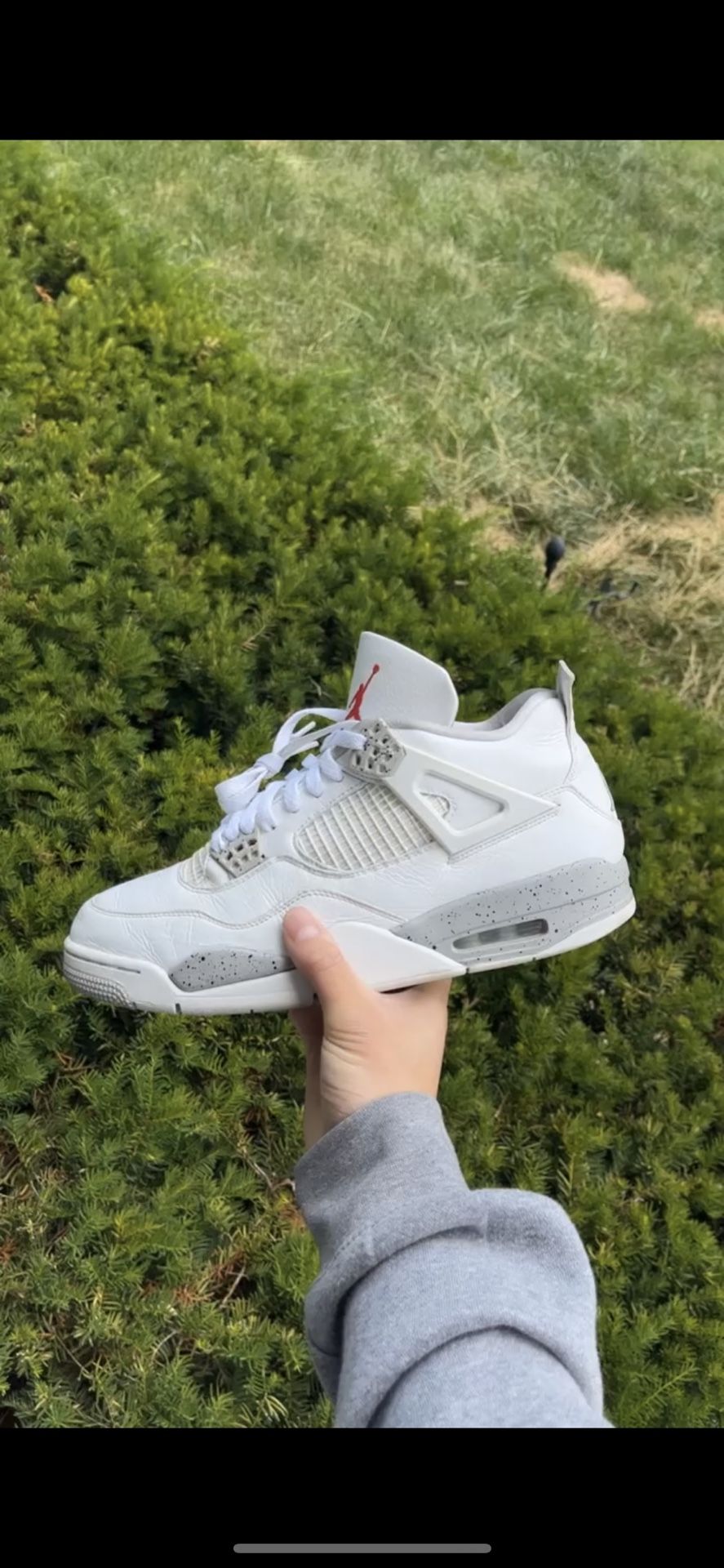 Jordan 4 White Oreo Size 11
