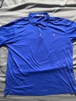 Size 3xl men’s polo Ralph lauren blue