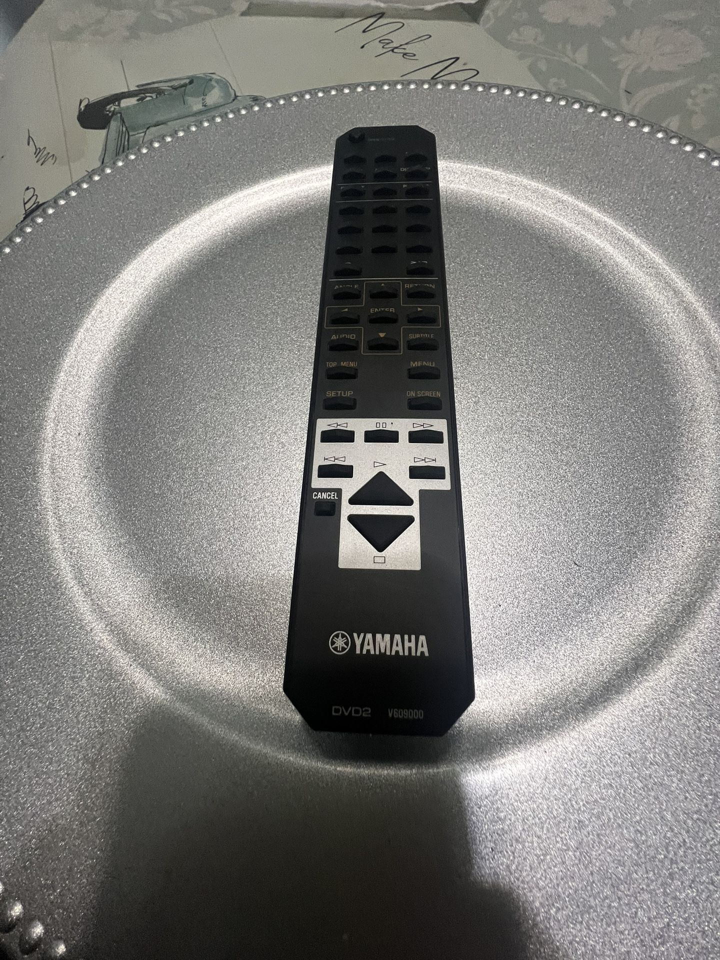 Yamaha 5 Disc Cd Dvd Remote Control