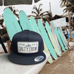 New Find Refuge In The Sea Salty Crew Trucker Hat