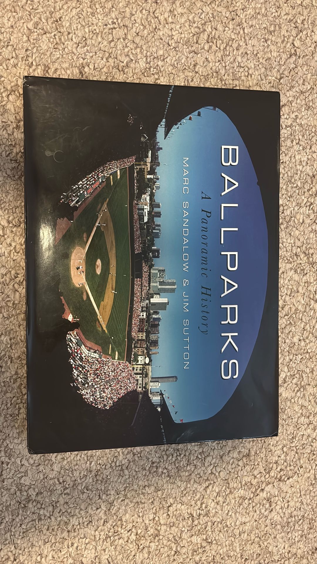 Ballparks hardcover book