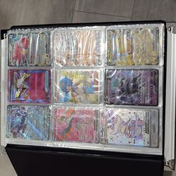 Pokémon binder and spare cards