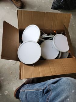 17pcs 6 Inch Recessed Lights Warm Light