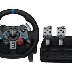 Logitech G29 Steering Wheel And Pedals With Stands 