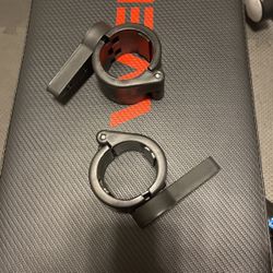 Hard Plastic 2” Barbell Clamps