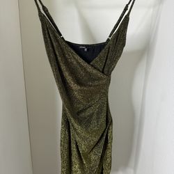 Gold Shimmers Dress