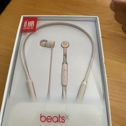 Beats X bluetooth ear phones