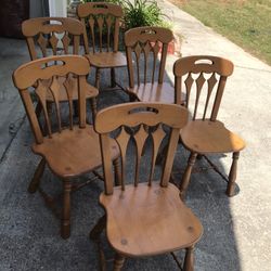 6 Beautiful Solid Wood Chairs 