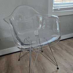 Clear Acrylic Armchair