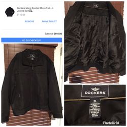 Men’s XL DOCKERS JACKET