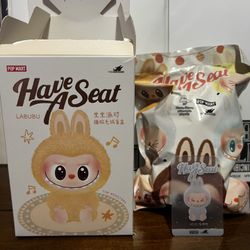Authentic Pop Mart The Monsters Labubu Have A Seat Hehe US Seller Fast Ship