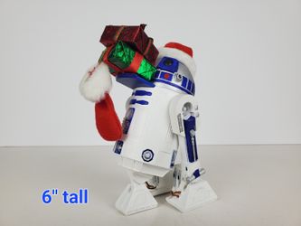 Kurt S. Adler Star Wars R2-D2 with Santa Hat 6" Tabletop Figure