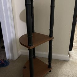 3 Shelves Small Corner Rack Used 