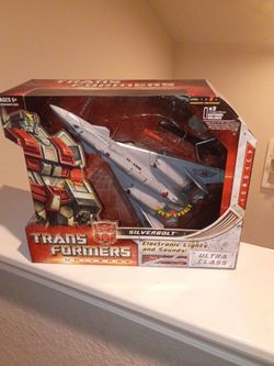 New 2008 Transformers Universe Silverbot Autobot
