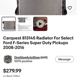 2015 Ford F-series Radiator 