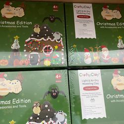 Winter Holiday Clay Modeling Kit 