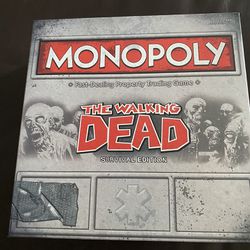 Monopoly Walking Dead Board Game 