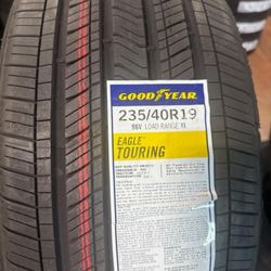 235 40 19 NEW TIRES CAMRY ALTIMA ACCORD ACURA LEXUS KIA 