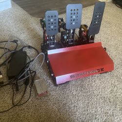 Simforge Mark 1 sim racing 3 pedal set PC ONLY NO TRADES