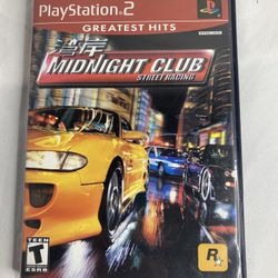 PS2 Midnight Club Street Racing CIB