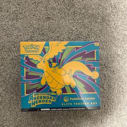 Ascended Heroes Pokemon Center Elite Trainer Box (Exclusive)