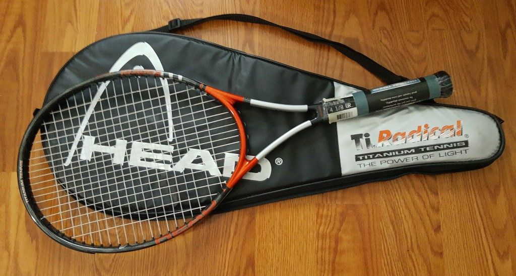 HEAD. ti Titanium. Tennis. Racket. New. Case.