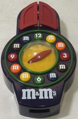 M&M’s Animated Pendulum Cookoo Wall Clock Vintage Collectible - selling for parts