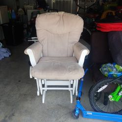 White Rocking Chair