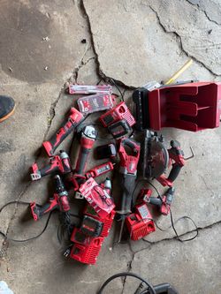 accessories Lot of Milwaukee tools and accessories
