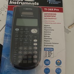 TEXAS INSTRUMENTS TI-36X PRO