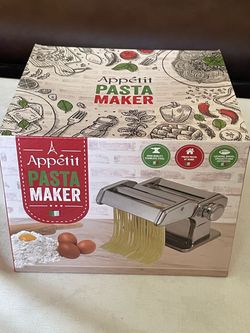NEW Appetit Pasta Maker. Stainless Steel